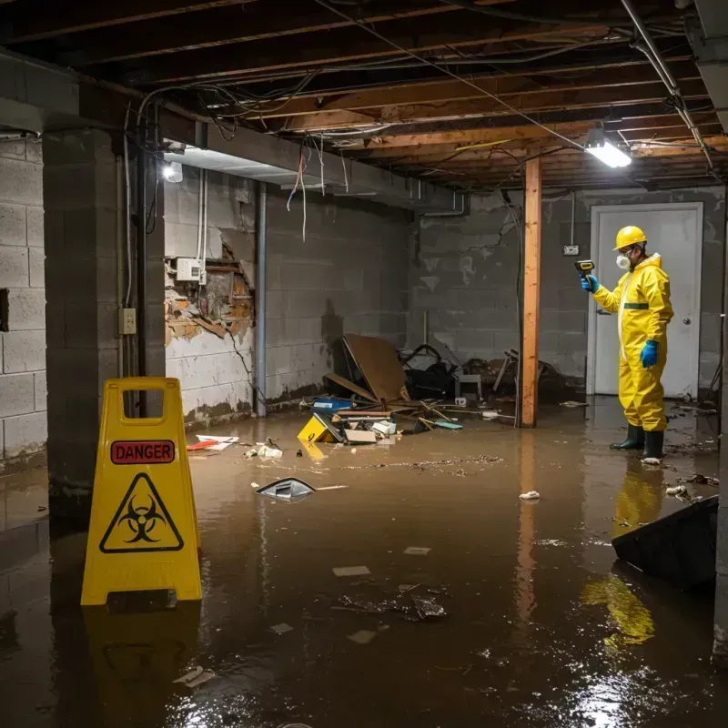 Flooded Basement Electrical Hazard in Larimer County, CO Property